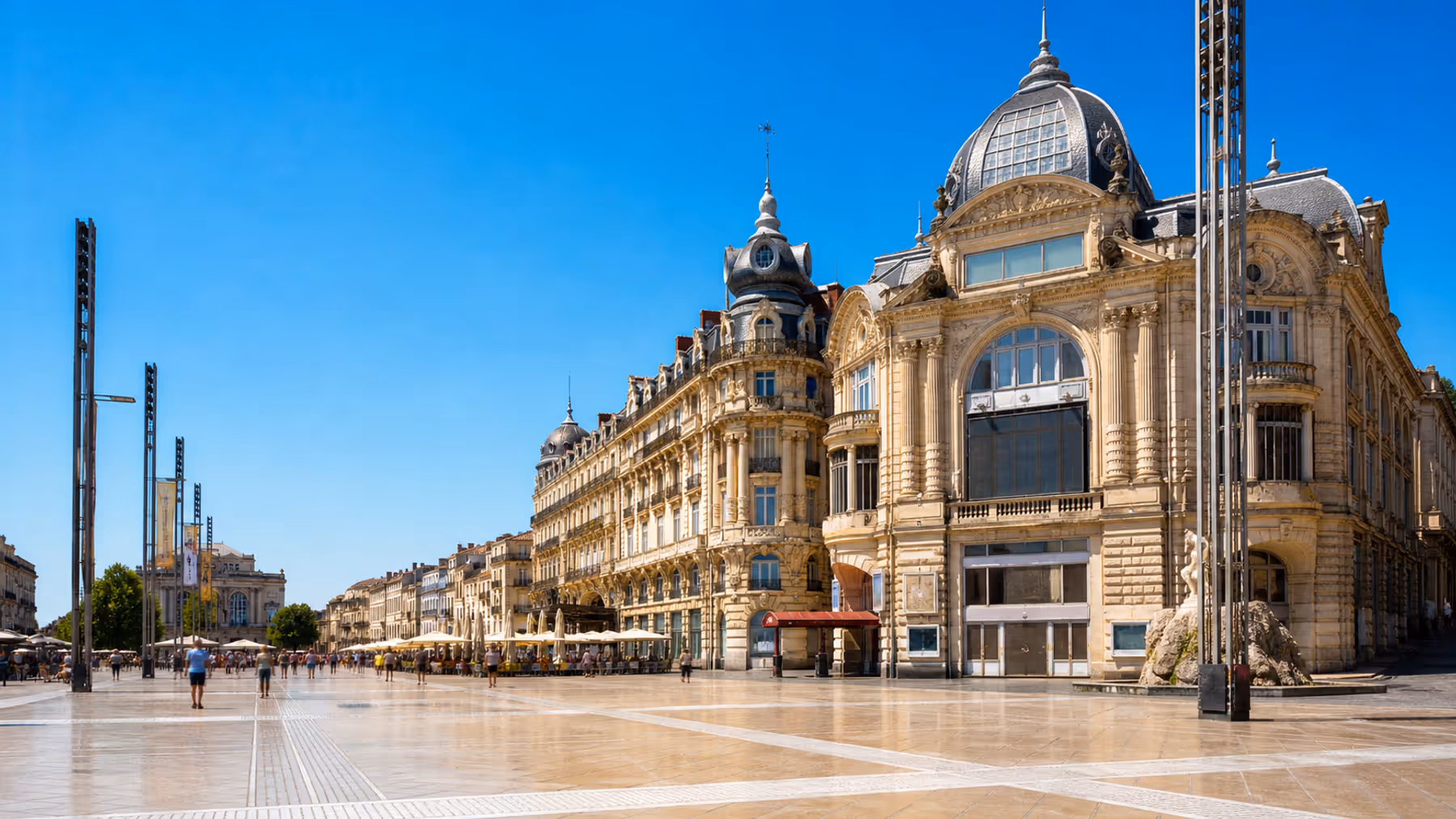 Place de la Comédie à Montpellier